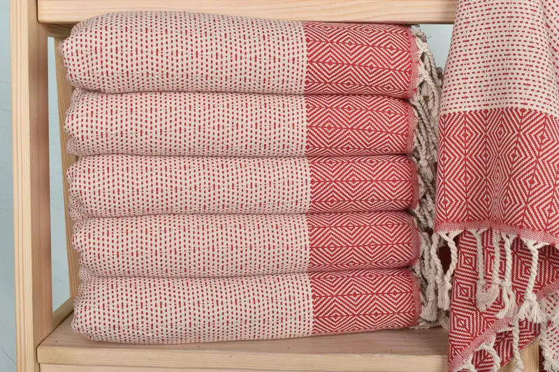 Bathroom Towels, Personalized Gifts, Summer Towel, 36x18 Cotton Diamond Towel, Anniversary Gift For Her, Organic Towel, Monogram Hand Towel - 2