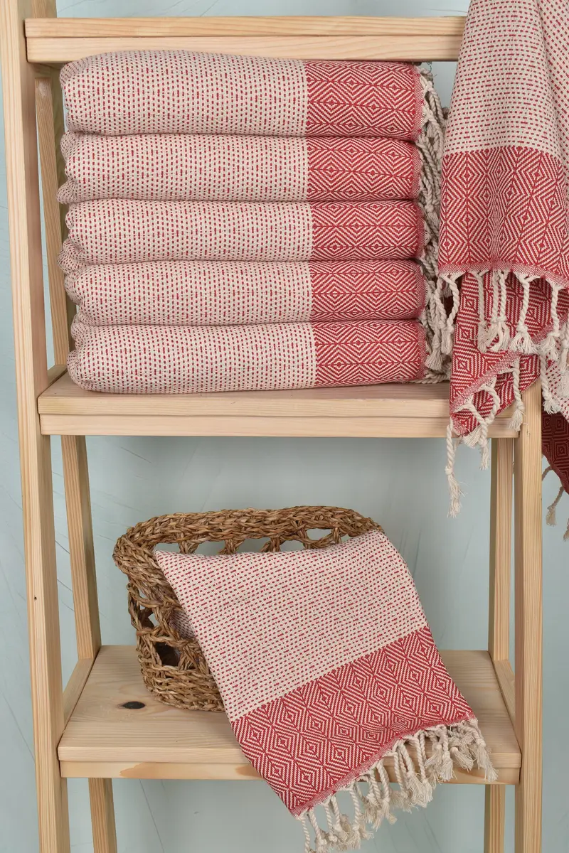Bathroom Towels, Personalized Gifts, Summer Towel, 36x18 Cotton Diamond Towel, Anniversary Gift For Her, Organic Towel, Monogram Hand Towel - 3