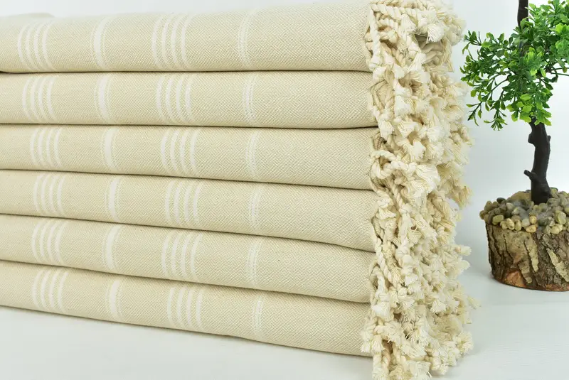 Bachelorette Party Gift, 68x40 Cotton Striped Towel, Personalize Gift, Monogram Turkish Towel, Beach Towel Gift, Florida Bachelorette Party Favors - 3