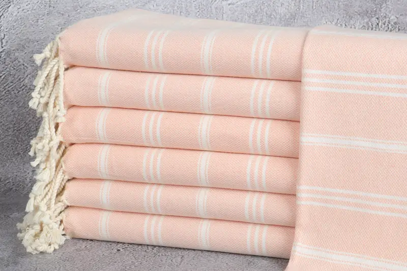 Personalized Dish Towel, Wedding Favors, Personalized Gifts, 40x24 Cotton Striped Towel, Gym Towel, Wedding Gift Kitchen Towel, Bridal Shower Gifts - 1