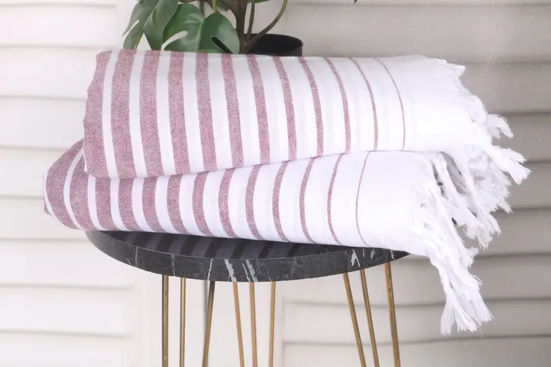 68x36 Cotton Striped Towel, Bachelor Gifts, Beach Theme Bachelorette Party Gifts, Gift For Boyfriend, Bachelorette Party Gifts, Peshtemal Towel - 3