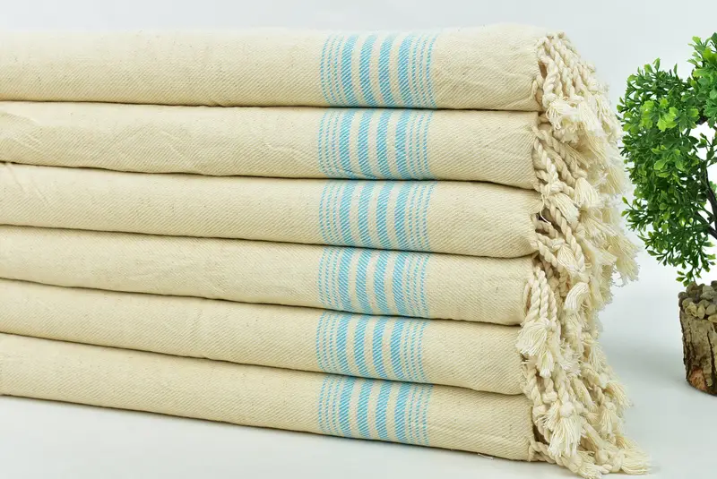36x18 Keten Çizgili Havlu, Kişiselleştirilmiş Hediyeler, Kişiselleştirilmiş Ev Hediyesi Düğün, Banyo El Havlusu, Düğün iyilikleri, Kişiselleştirilmiş Yemek Havlusu - 3