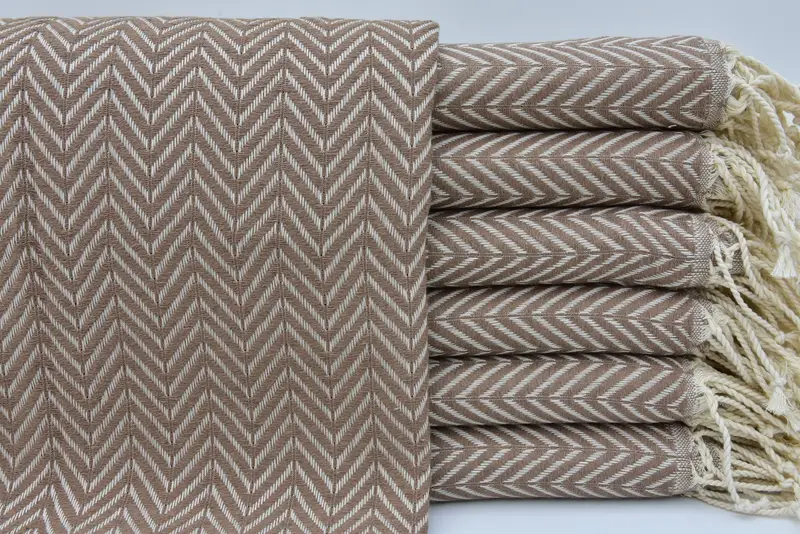 70x40 Cotton Zig zag Towel, Maid Of Honor Gift, Bridesmaid Gift Towel, Bachelor Bachelorette Party Favors, Bachelorette Party Gifts Bridesmaids - 1