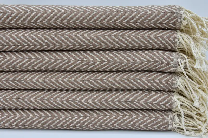 70x40 Cotton Zig zag Towel, Maid Of Honor Gift, Bridesmaid Gift Towel, Bachelor Bachelorette Party Favors, Bachelorette Party Gifts Bridesmaids - 2