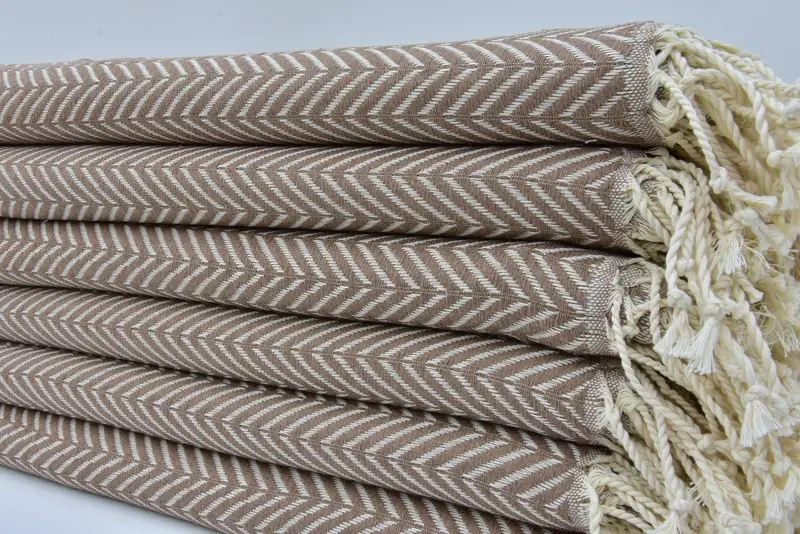 70x40 Cotton Zig zag Towel, Maid Of Honor Gift, Bridesmaid Gift Towel, Bachelor Bachelorette Party Favors, Bachelorette Party Gifts Bridesmaids - 3