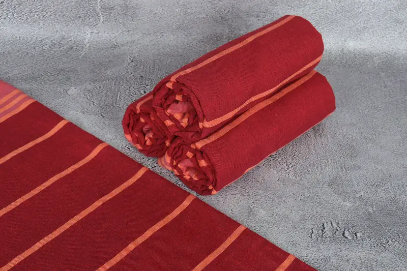Housewarming Gift, 68x40 Cotton Striped Towel, Bridesmaid Gift Towel, Xmas Gifts, Best lightweight Turkish towel for travel USA, Custom Wedding Gift - 8