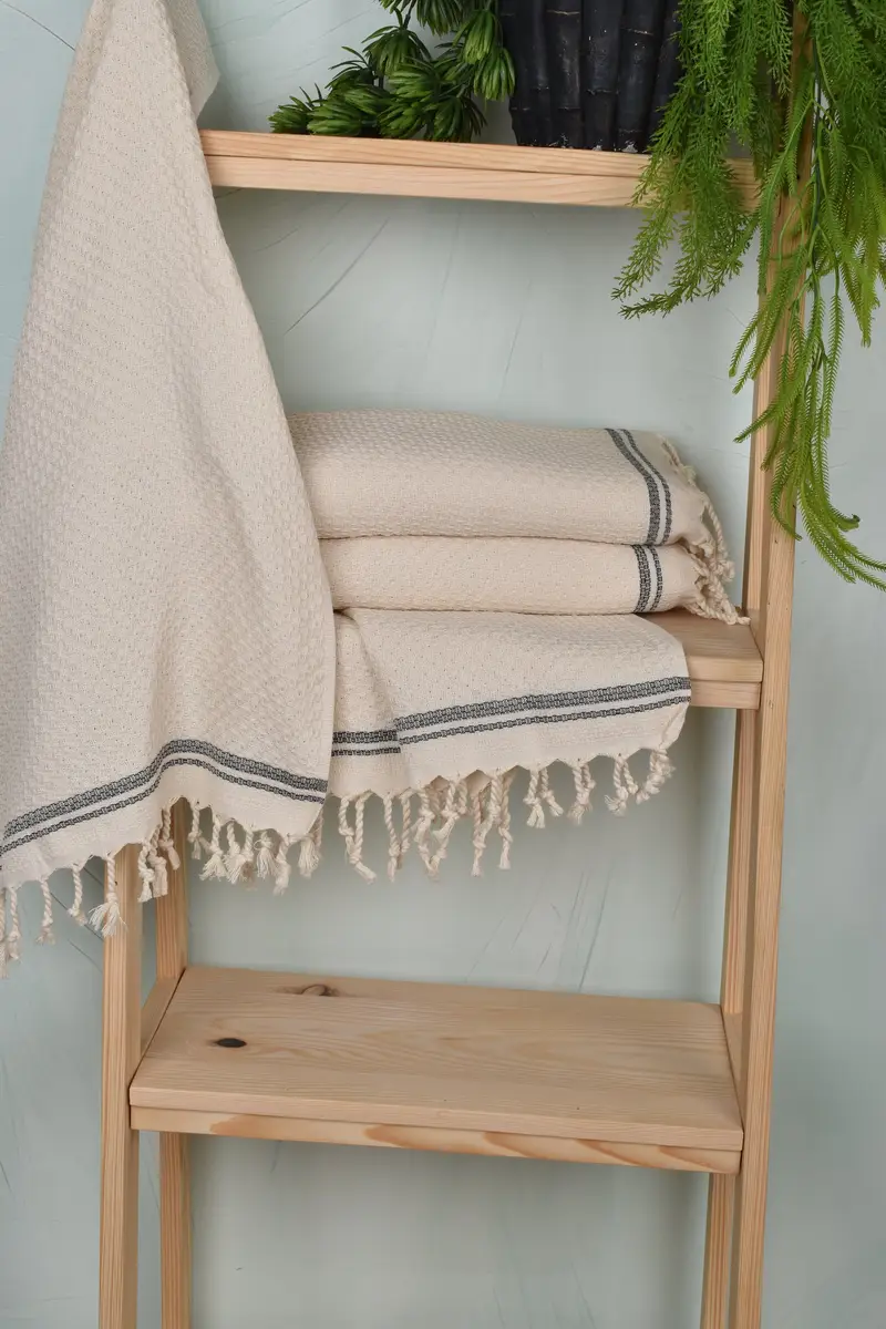 Best Wedding Gift, Turkish Hand Towel, Personalized Gifts, Custom Wedding Gifts, 38x18 Cotton Striped Towel, Bridesmaid Gift Towel, Bridesmaid Gifts - 6