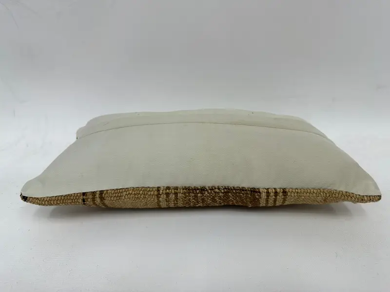 Muted Pillow Sham, 8x16 Beige Pillow Sham, Indoor Pillow Cover, Home Decor Pillow, Turkish Pillow, Pillow Case, Bed Pillow Case, Vintage Pillow - 7