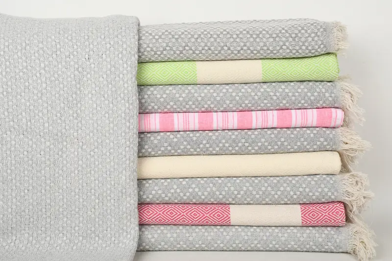 Custom Wedding Gift, Bachelorette Party Decorations, Organic Towel, 70x40 Cotton Set of 10 Towel, Best Friend Gift Ideas, Bridesmaid Gift Towel - 1