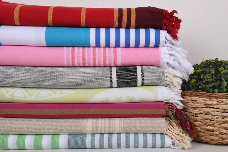 Bachelorette Gifts, Beach Towel Gift, Quick-dry travel peshtemal towel, Custom Wedding Gifts, 70x40 Cotton Set of 8 Towel, Gift Towel, Organic Towel - 2