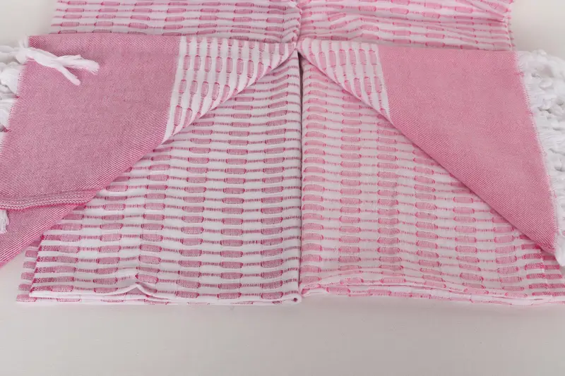 Wedding Gift, Valentines Day Gift, Summer Gift Ideas, Embroidery Towel, 70x40 Cotton Geometric Towel, Bachelorette Party Gifts, Lightweight towel - 5