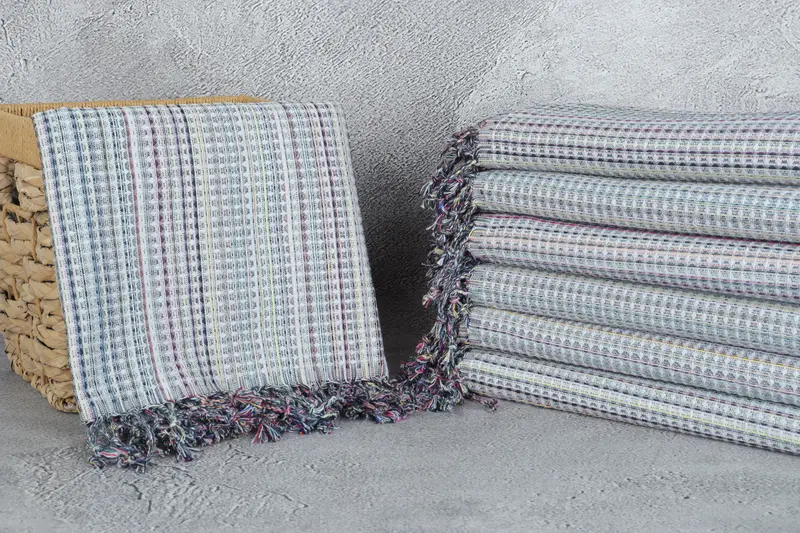 Sand-resistant towel, Custom Wedding Gifts, 70x40 Cotton Geometric Towel, Cotton towel, Turkish beach towel with fringe, Personalized Gift For Him - 3