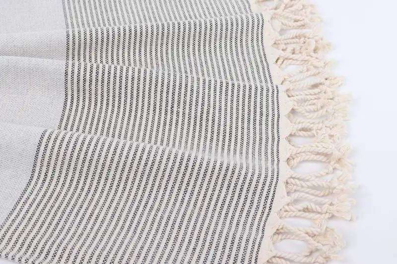 Personalized Turkish bath towel for home decor, Travel towel, Organic towel, 70x40 Cotton Striped Towel, Merry Christmas Gifts, Bridal Shower Favors - 8