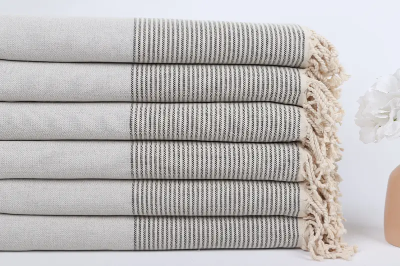 Personalized Turkish bath towel for home decor, Travel towel, Organic towel, 70x40 Cotton Striped Towel, Merry Christmas Gifts, Bridal Shower Favors - 3