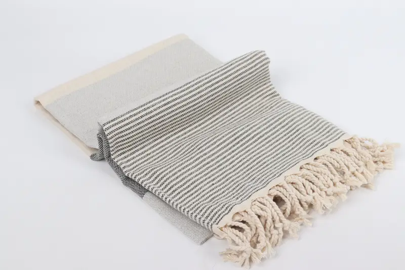 Personalized Turkish bath towel for home decor, Travel towel, Organic towel, 70x40 Cotton Striped Towel, Merry Christmas Gifts, Bridal Shower Favors - 6