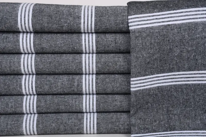 Personalized Beach Towel, Personalized Gifts, Peshtemal Towel USA, Quick-Dry Beach Towel, 70x30 Cotton Striped Towel, Gift For Boyfriend - 1