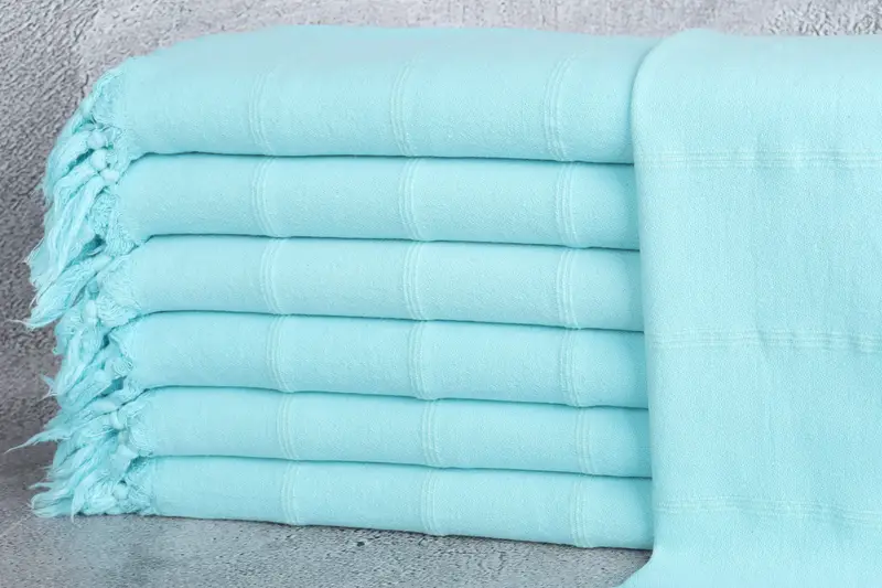 Camping Tea Towel Turkish Cotton Mint, 22x36 Inches