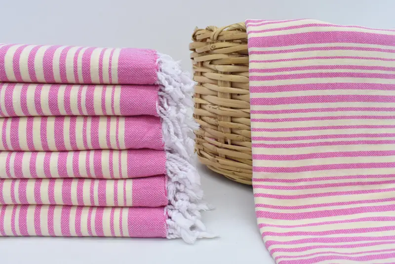 Scarf Towel, Turkish Towel Bulk, Absorbent Turkish towel, House Warming Gift, Personalized Gifts, Turkish beach towel, 80x40 Cotton Striped Towel