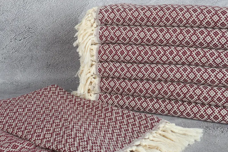 Absorbent Turkish towel, Bachelor Bachelorette Party Favors, 70x40 Cotton Diamond Towel, Turkish beach towel, Towel With Name, Valentines Day Gift - 2