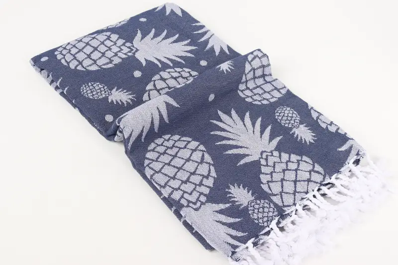 Bachelorette Party Favors Beach, Beach towel, Custom Towel Beach, Personalized Towel, Turkish Towel USA, 70x36 Cotton Pineapple Design Towel - 7