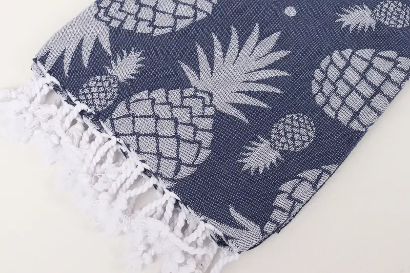 Bachelorette Party Favors Beach, Beach towel, Custom Towel Beach, Personalized Towel, Turkish Towel USA, 70x36 Cotton Pineapple Design Towel - 8