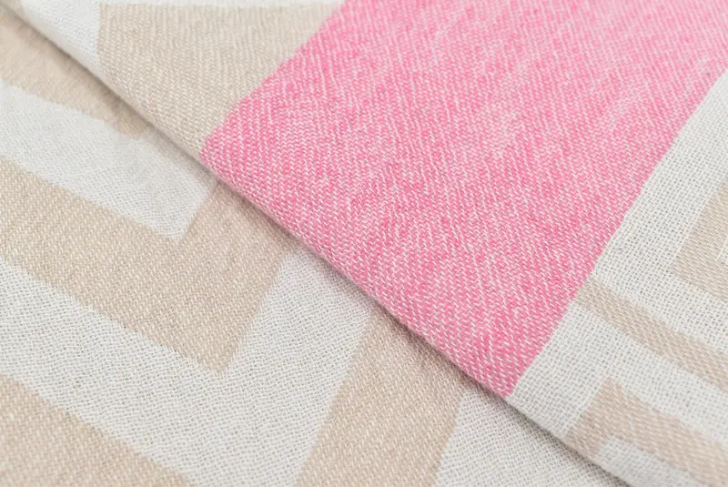 Bath towel, Personalized Gift, Engagement Gift, Valentines Day Gift For Her, Quick-Dry Beach Towel, Embroidery Towel, 70x36 Cotton Geometric Towel - 5