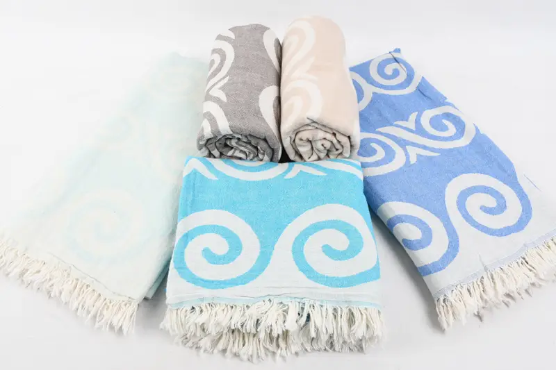70x36 Cotton Patterned Towel, Large Turkish Towel, Travel Towel, Bridemaids Beach Towel, Peshtemal, Monogram Beach Towel, Quick-dry peshtemal - 7