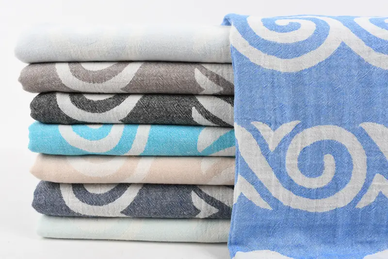 70x36 Cotton Patterned Towel, Large Turkish Towel, Travel Towel, Bridemaids Beach Towel, Peshtemal, Monogram Beach Towel, Quick-dry peshtemal - 1