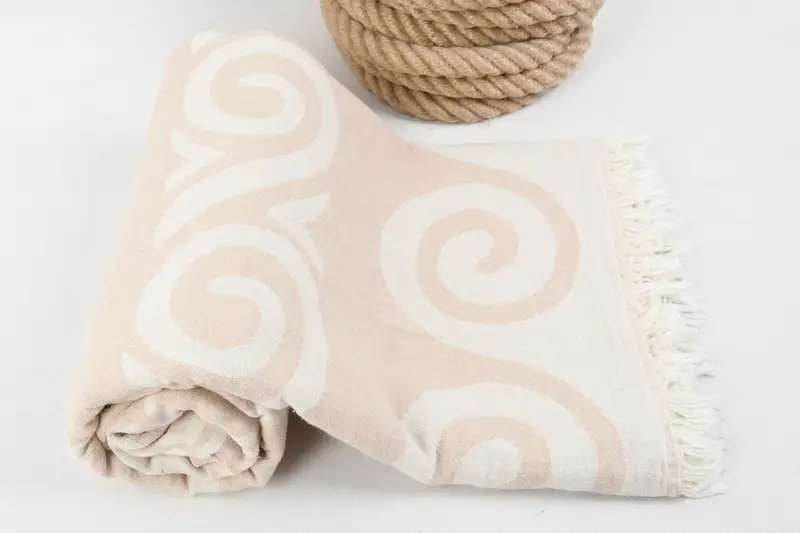70x36 Cotton Patterned Towel, Large Turkish Towel, Travel Towel, Bridemaids Beach Towel, Peshtemal, Monogram Beach Towel, Quick-dry peshtemal - 8