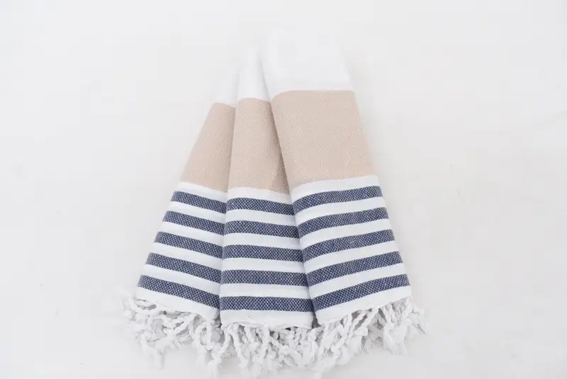 Bridesmaid Gifts, Wedding For Favor, 40x24 Cotton Striped Towel, Organic Towel, Girl Trip Party Favor, Personalized Hand Towel, Custom Hand Towel - 3