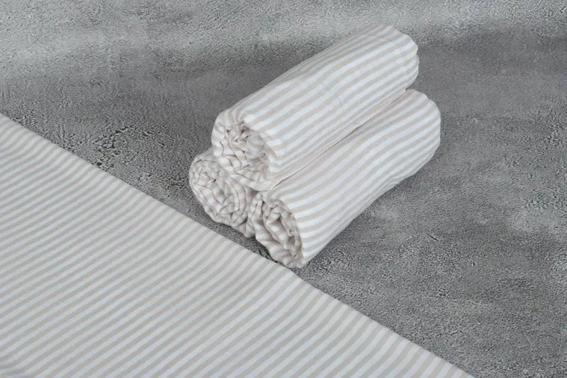 Monogram Towels, Bath towel, Girl Trip Party Favor, Turkish Towel Beach, Wedding Gift, 68x36 Cotton Striped Towel, Bridesmaid Gifts Personalized - 8