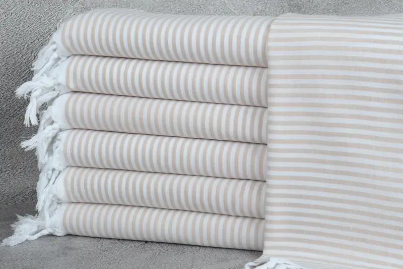 Monogram Towels, Bath towel, Girl Trip Party Favor, Turkish Towel Beach, Wedding Gift, 68x36 Cotton Striped Towel, Bridesmaid Gifts Personalized - 1