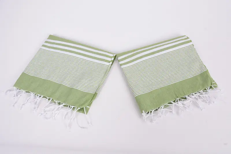 Handmade Gift, Bachelorette Party Gifts Bridesmaids, Custom Hand Towel, Personalized Gift, Monogram Kitchen Towel, 40x24 Cotton Striped Towel - 7