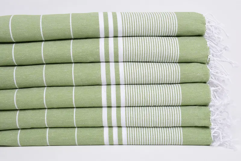Handmade Gift, Bachelorette Party Gifts Bridesmaids, Custom Hand Towel, Personalized Gift, Monogram Kitchen Towel, 40x24 Cotton Striped Towel - 3