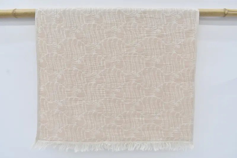 Custom Handtuch, Monogrammhandtücher, Bestes Freundes Weihnachtsgeschenk, 40x24 Baumwollfisch -Designtuch, Badezimmertücher, personalisiertes Geschenk, Sommertuch - 1