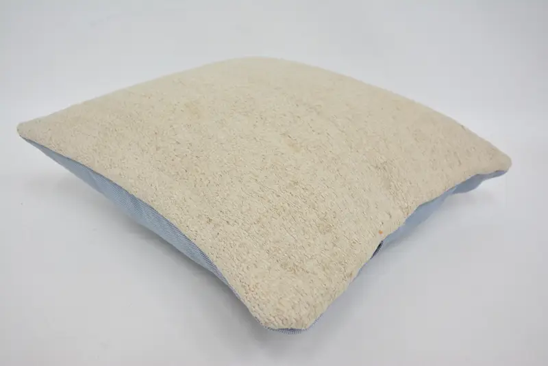 Art Deco Pillow Case, Decorative Pillow Sham, 16x16 Beige Pillow Case, Boho Pillow Sham Cover, Gift Pillow, Cushion Cover, Boho Pillow - 6