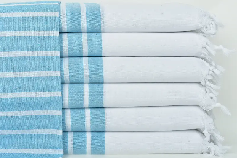 70x40 Cotton Striped Towel, Quick-dry towel, Welcome Wedding Gift, Summer Gift Ideas, Bachelorette Party Gifts Bridesmaids, Bachelorette Gifts - 1