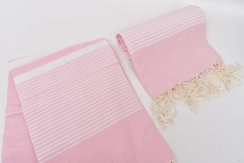 Luxury Turkish beach towel for summer vacation, Turkish towel, 70x40 Cotton Striped Towel, Custom Beach Towel, Beach Towel Bulk, Bridal Gifts - 7