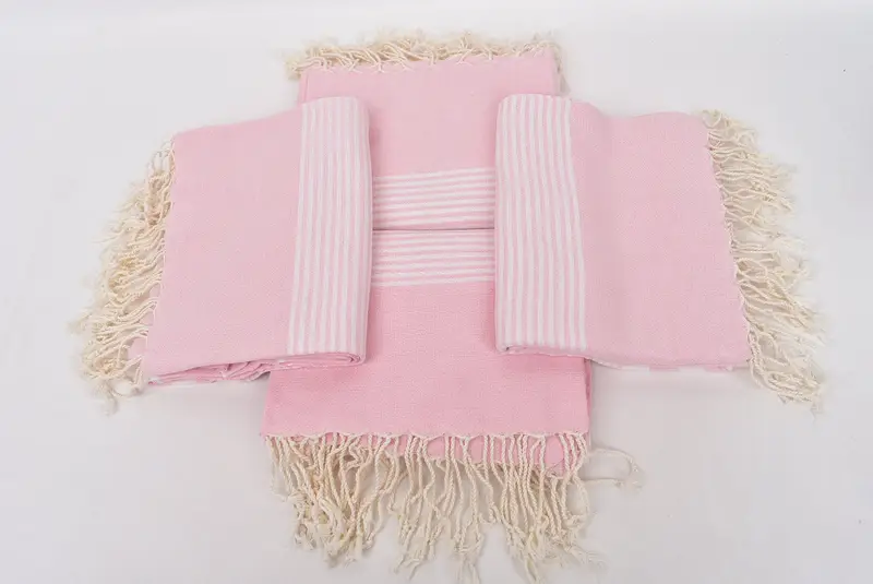 Luxury Turkish beach towel for summer vacation, Turkish towel, 70x40 Cotton Striped Towel, Custom Beach Towel, Beach Towel Bulk, Bridal Gifts - 6