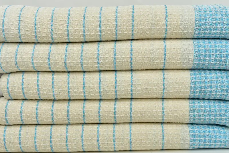 Bath towel, Gift For Bride, Beach Wedding Favor, Thin towel, Organic Towel, Personalized Towel, Turkish Bath Towel Set, 70x40 Cotton Waffle Towel - 2