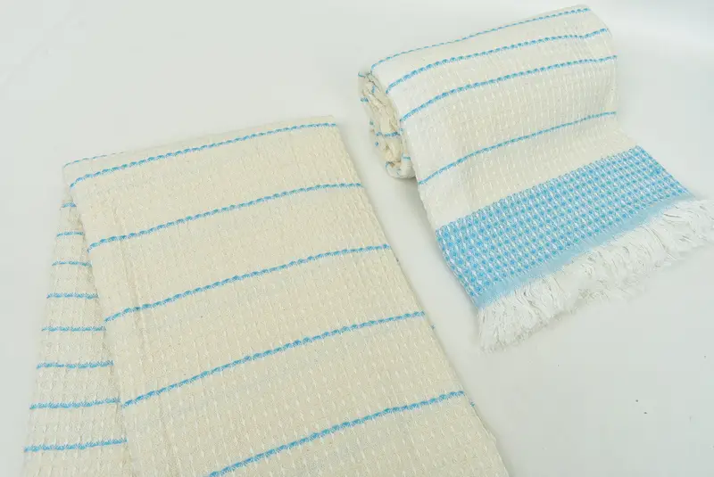 Bath towel, Gift For Bride, Beach Wedding Favor, Thin towel, Organic Towel, Personalized Towel, Turkish Bath Towel Set, 70x40 Cotton Waffle Towel - 7