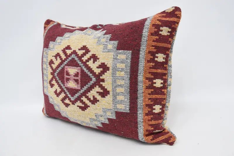 Home Decor Pillow, 20x28 Red Cushion Case, Cushion, Office Chair Pillow Sham, Vintage Pillow, Interior Designer Pillow, Toss Pillow Case - 4