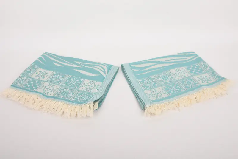 Kişiselleştirilmiş hediye, düğün iyilikleri, yaz hediyesi, spa hediyesi, monogram Türk banyo havlu, banyo havlu, onun için hediye, 28x20 pamuklu çizgili havlu - 7