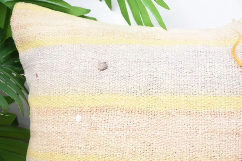Cushion Cover, Wool Kilim Pillow Pillow Sham, 14x14 White Pillow Sham, Turkish Kilim Pillow, Nomadic Cushion Cover, Vintage Pillow, Pillow for Sofa - 2