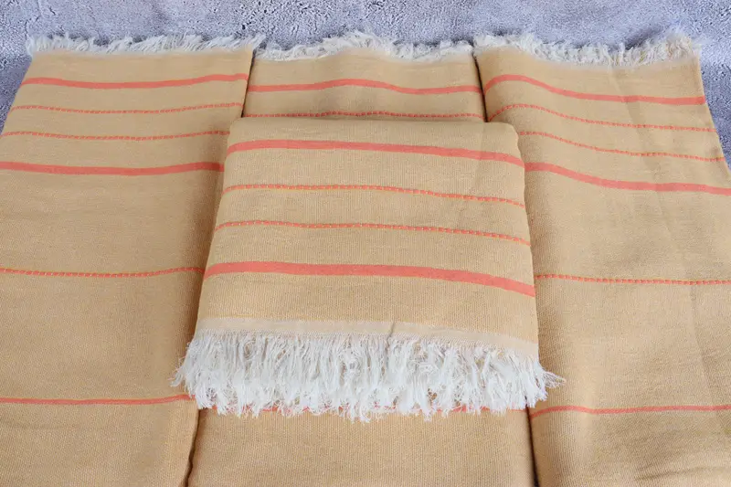 70x40 Cotton Striped Towel, Large Turkish Towel, Custom Bath Towel, Bachelorette Party Favors, House Warming Gift, Custom Name Towel, Custom Gift - 4