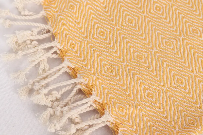Personalized Gift, Personalized Kitchen Towel, Monogrammed Hand Towel, 36x18 Cotton Zigzag Diamond Towel, Summer Towel, Gift For Him, Gift For Bride - 7