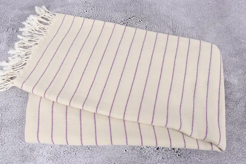 Travel Towel, Pool Towels, Best Friend Gift Ideas, Custom Beach Towel, Personalized Wedding Gift, 70x38 Cotton Striped Towel, Custom Wedding Gifts - 6