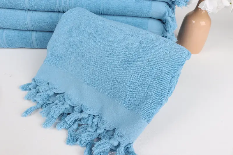 Wedding For Favor, Absorbent towel, Best Wedding Gift, Custom Gift, Eco-Friendly Turkish Towel, 70x36 Cotton Striped Terry Towel, Turkish towel - 4