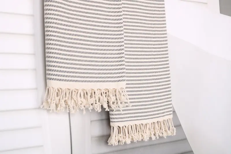 Bachelor Gifts, Guest Towel, Bridal Shower Gifts, Bridesmaid Gift, Custom Beach Towels, Lightweight Turkish towel, 70x40 Cotton Polka Dot Towel - 7