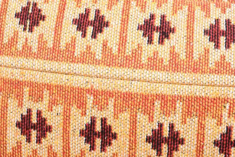 Tribal Cushion Cover, Cushion Case, Interior Designer Pillow, 16x43 Orange Pillow, Pillow for Couch, Turkish Pillow - 3